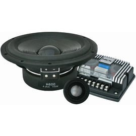 Diamond Audio H600S HEX Series 6.75” 2-Way Component Set w/Silk Dome Tweeter