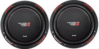 2 Cerwin Vega H7104S HED Series 10" SVC Subwoofer (4Ω)