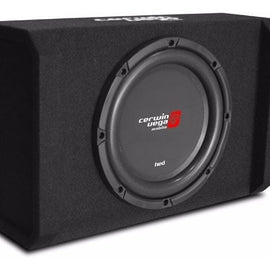 Cerwin Vega H7SE10 1000W Max (200W RMS) HED Series Single 10" Sealed Shallow Mount Subwoofer Enclosure