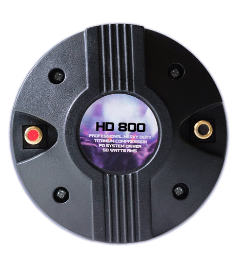 MR DJ HD800 800W PRO PA DJ High-Frequency Titanium Compression Horn Driver Tweeter