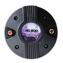 MR DJ HD800 4.6" 800W PRO PA DJ High-Frequency Titanium Compression Horn Driver Tweeter