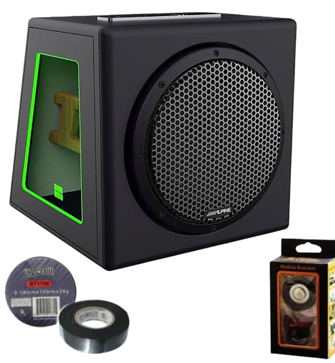 Alpine HDZ-SB10 2400W Peak 800W RMS Loaded Single 10