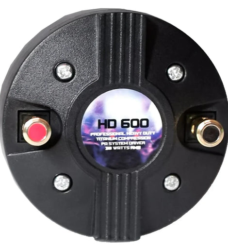 MR DJ HD600 600W PRO PA DJ High-Frequency Titanium Compression Horn Driver Tweeter