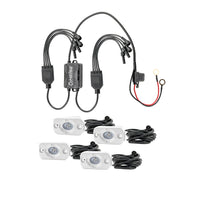 Marine HE-4MLRGBK RGB Accent Lights - 4 Pack