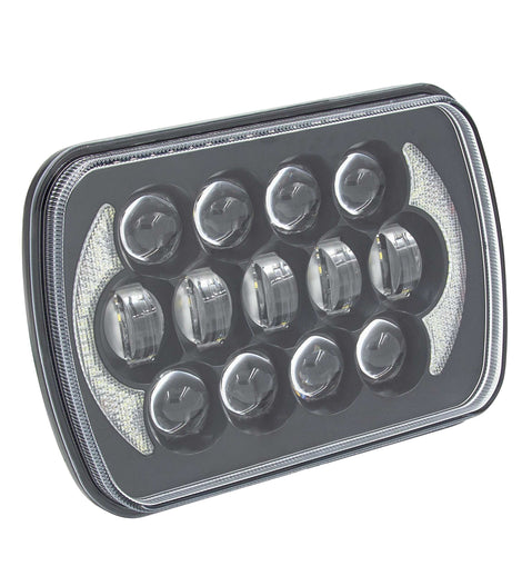 Heise HE-5X7B1 LED Light with Black Face - 5