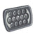 Heise HE-5X7B1 LED Light with Black Face - 5"x7", 17 LED