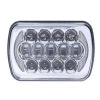 Heise HE-5X7S1 LED Light with Silver Face - 5"x7", 17 LED