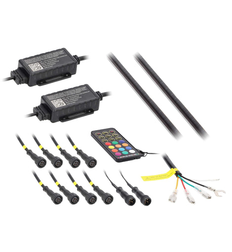 Heise HE-AMB-2DR Chasing LED Ambient Door Lighting Kit