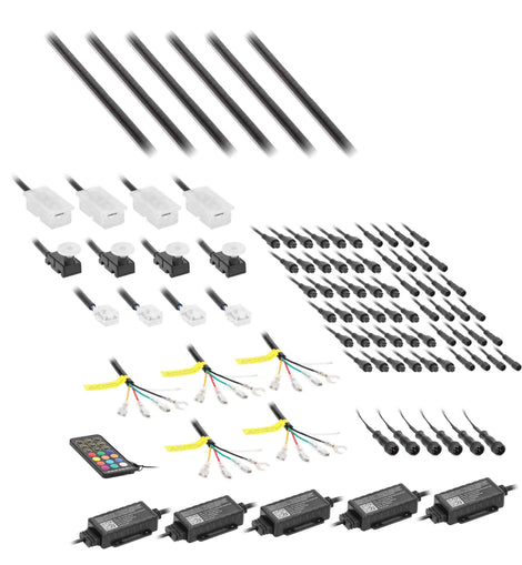 Heise HE-AMB-CAR Chasing Interior Ambient Lighting Kit