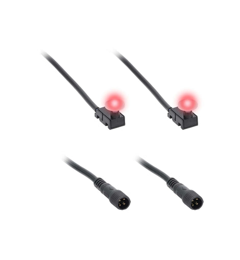 Heise HE-AMB-DPL Chasing LED Ambient Door Pocket Lights 2 Pack