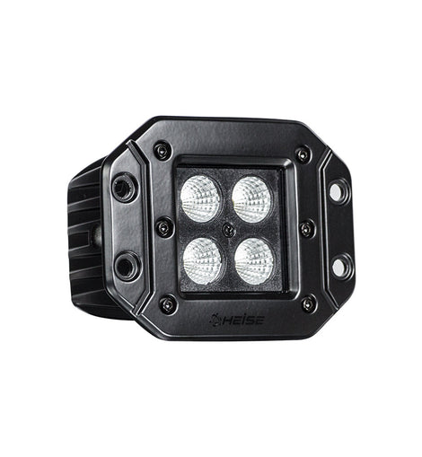 Heise HE-BFMCL2 Flush Mount Cube Blackout Flood Light - 3 Inch, 4 LED
