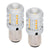 Heise HE-C1156A 1156 Amber Bulbs with Integrated Internal CANBUS System - 2-Pack