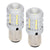 Heise HE-C1157W 1157 White Bulbs with Integrated Internal CANBUS System - 2-Pack