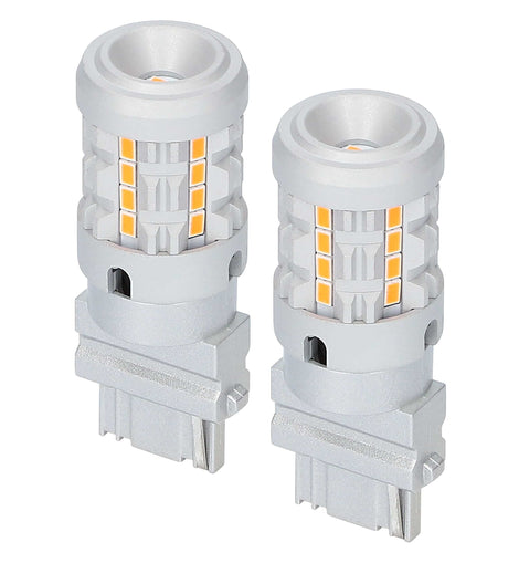 Heise HE-C3156A 3156 Amber Bulbs with Integrated Internal CANBUS System - 2-Pack