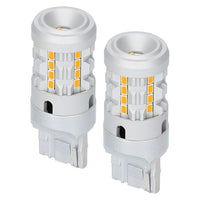Heise HE-C7440A 7440 Amber Bulbs with Integrated Internal CANBUS System - 2-Pack