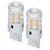 Heise HE-C7440A 7440 Amber Bulbs with Integrated Internal CANBUS System - 2-Pack
