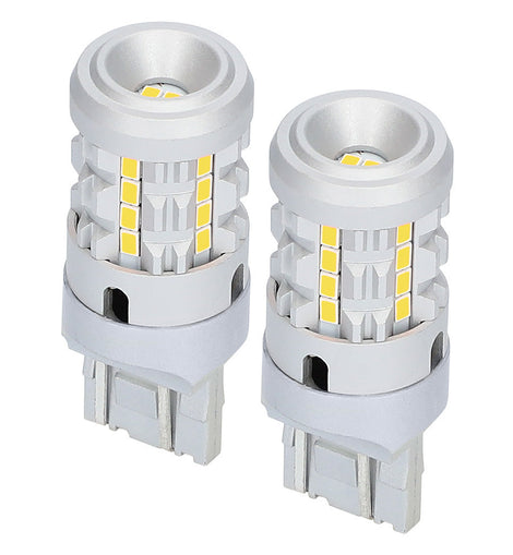 Heise HE-C7443W 7443 White Bulbs with Integrated Internal CANBUS System - 2-Pack