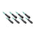 Heise HE-CHASE-4PT Heise Connect Chasing Solder-On Adapters - 4-Pack