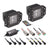 Heise HE-CHASE-FCLKT 3” Flush Mount Chasing Cube Light Set