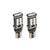 Heise HE-CT15R T15 Red LED Bulbs with Integrated Internal CANBUS System - 2-Pack