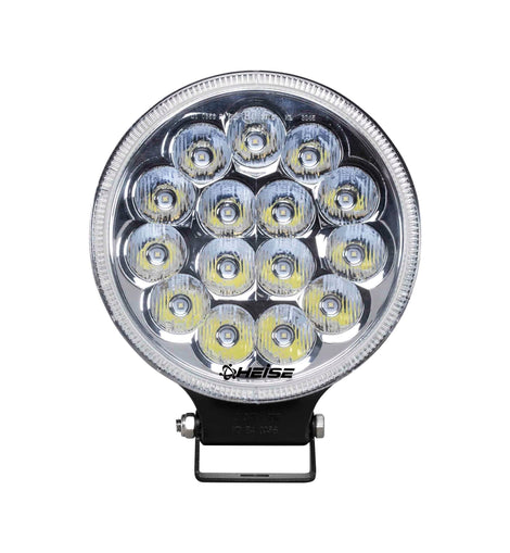 Heise HE-DL4 Round Driving Light - 7 Inch, 15 LED