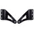 Heise HE-GMBK4 Brackets for 54 Inch Curved Lightbar - Chevrolet/GMC