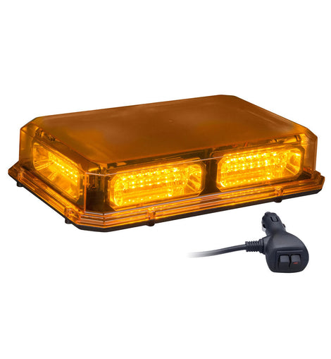 Heise Municipality HE-MU13-MINI Amber Exterior Mini Lightbar - 12.9 Inch, 36 LED