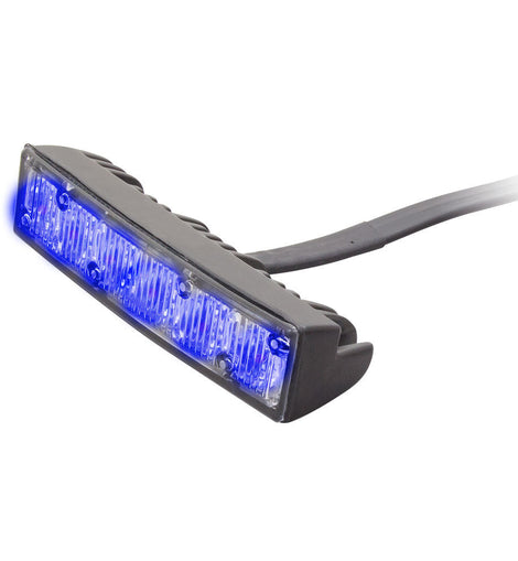 Heise Municipality HE-MUGRL-6B Single Color Blue Grill Marker Lights - 4.1 Inch, 6 LED