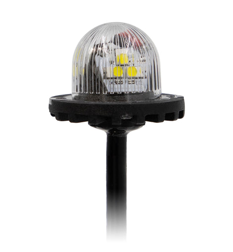Heise Municipality HE-MUHSR-B Hidden Strobe Blue Marker Lights - 1 Inch, 9 LED