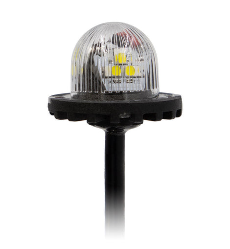 Heise Municipality HE-MUHSR-R Hidden Strobe Red Marker Lights - 1 Inch, 9 LED