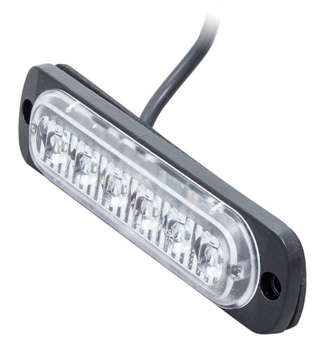 Heise Municipality HE-MULTE-6BR Bi-Color Blue/Red Marker Lights - 4.4 Inch, 6 LED