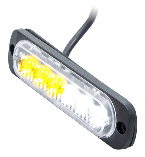 Heise Municipality HE-MULTE-6WA White/Amber Lights - 4.4 Inch, 6 LED