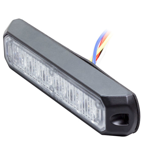 Heise Municipality HE-MUMRK-6BR Bi-Color Blue/Red Marker Lights - 4.9 Inch, 6 LED