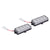 Heise Municipality HE-MUSTR-G2W White Grille Strobe Light Kit - 8 LED, 2-Pack