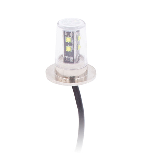 Heise Municipality HE-MUSTR-S1W White LED Strobe Light Bulb - 8 LED