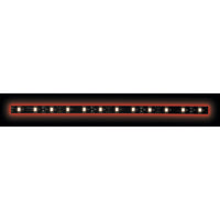 Heise HE-R350-BLK 5050 Red/Black Light Strip with Black Base - 3 Meter, 60 LED, Bulk