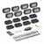 Heise HE-RGB-K8 RGB Wide Angle Rock Light Kit - 8 Pack