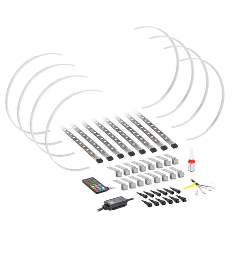 Heise HE-RGB-WL RGB Expandable Wheel Rings - 15