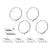 Heise HE-RGB1-W14 14" Wheel Light Set For RGB-CB1