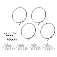 Heise HE-RGB1-W155 15.5" Wheel Light Set For RGB-CB1