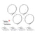 Heise HE-RGB1-W155 15.5" Wheel Light Set For RGB-CB1