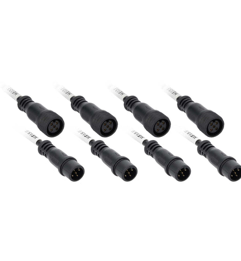 Heise HE-RGBW-4PT Heise Connect RGBW Solder-On Adapters - 4-Pack