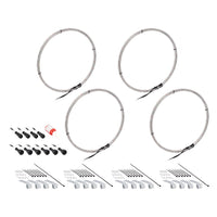 Heise HE-RGBW1-W17 17" Wheel Light Set For RGBW-CB1