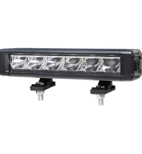 Heise HE-SS9 Single Row Super Slimline Lightbar - 9 Inch, 6 LED