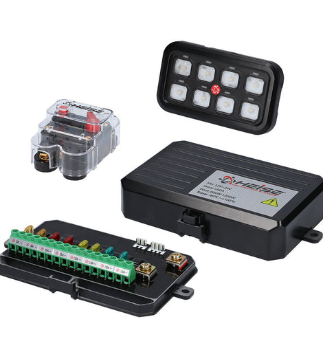 Heise HE-SWP8 8 Gang Switch Panel System