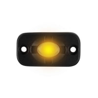 Heise HE-TL1A Amber Auxiliary Lighting Pod - 1.5x3 Inch, 3 LED