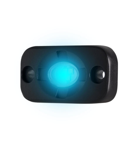 Heise HE-TL1B Blue Auxiliary Lighting Pod - 1.5x3 Inch, 3 LED