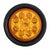 Heise Trailer HE-TR2502 Round Amber Marker/Clearance Light with Grommet - 2.5 Inch, 9 LED