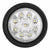 Heise Trailer HE-TR2503 Round White Marker/Clearance Light with Grommet - 2.5 Inch, 9 LED