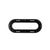 Heise Trailer HE-TRM01 Plastic Flange for Oval Trailer Lights - 6 Inch, 10-Pack